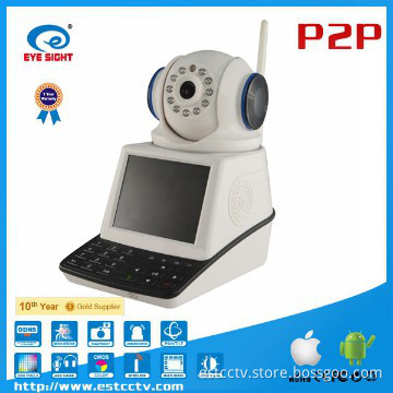 New video phone network ip camera, 0.3 Mega Wifi Networkphone UPNP